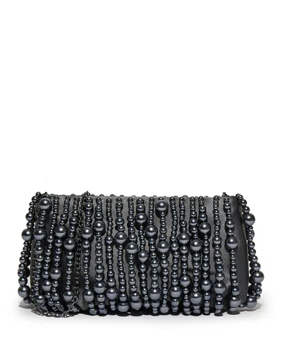 Lele Sadoughi Willow Beaded Clutch In Tahitian Pearl