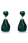 Lele Sadoughi Wilma Drop Earrings In Green