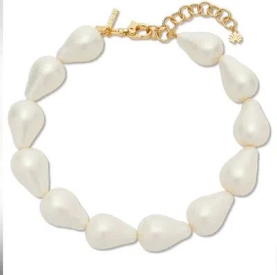 Lele Sadoughi Wilma Pearl Necklace In Holographic Pearl In Multi