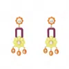 Lele Sadoughi Women's Boho Drop Earrings In Multicolor In Multi
