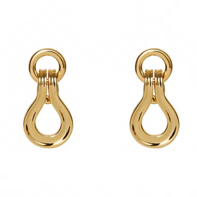 Lele Sadoughi Women's Buckle Dangle Earrings In Gold