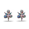 Lele Sadoughi Women's Crystal Lily Earrings In Indigo Fields In Multi