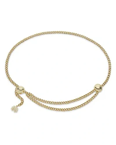 Lele Sadoughi Women's Logo Chain Belt In Gold