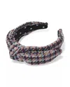 Lele Sadoughi Women's Mix Tweed Veronica Headband In Wisteria In Multi