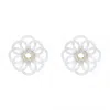 Lele Sadoughi Women's Mother Of Pearl Marigold Earrings In White In White