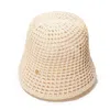 Lele Sadoughi Open Weave Bucket Hat In Neutral