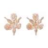Lele Sadoughi Women's Small Paper Lily Earrings In Blush In Gold