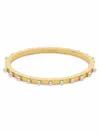 Lele Sadoughi Women's Pearl Bangle Bracelet In Gold In Gold