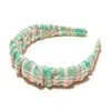 Lele Sadoughi Women's Plaid Kelly Headband In Preppy In Green
