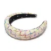 Lele Sadoughi Women's Raffia Alice Headband In Mermaid Rainbow In Multi