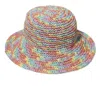 Lele Sadoughi Women's Raffia Rainbow Bucket Hat In Pastel Playa In Multi
