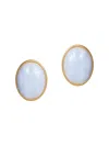 Lele Sadoughi Reflection Button Earrings In Pattern
