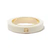 Lele Sadoughi Women's Resin Bangle In Ivory In Neutral