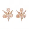 Lele Sadoughi Women's Small Paper Lily Earrings In Blush In Gold