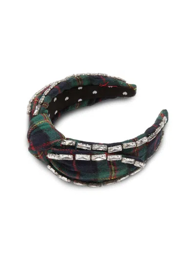 Lele Sadoughi Women's Veronica Plaid Crystal Headband In Multi