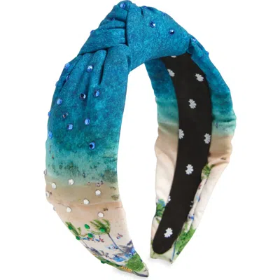 Lele Sadoughi X Gray Malin Maui Knotted Headband