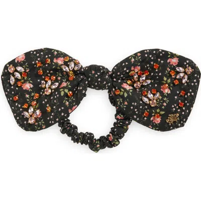 Lele Sadoughi X Liberty London Penny Bow Scrunchie In Evie Stripe