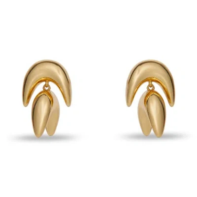 Lele Sadoughi Zaha Drop Earrings In Gold
