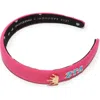 Lele Sadoughi Zeta Tau Alpha Charlotte Headband In Pink