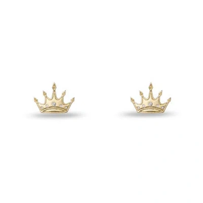 Lele Sadoughi Zeta Tau Alpha Stud Earrings In Gold