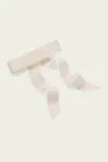 Lelet Kate Grosgrain Bow In Cream