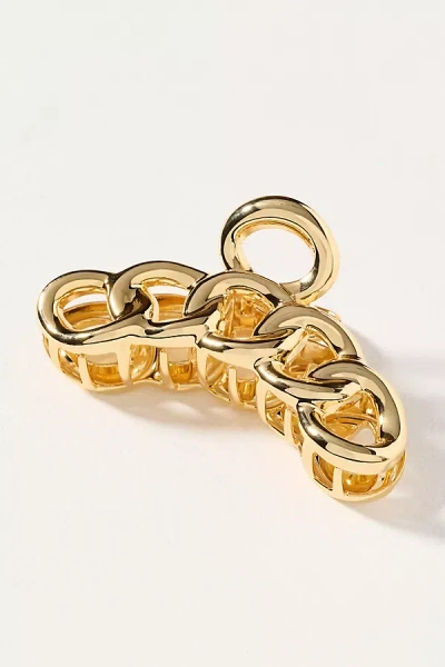 Lelet Ny 14k Gold Plated Chain Claw Clip