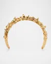 Lelet Ny 14k Gold Plated Silvie Butterfly Crown In Gold