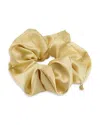 Lelet Ny Amy Silk & Wool Oversized Scrunchie In Butter Yellow