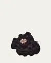 Lelet Ny Annie Embellished Rosette Claw Clip In Black