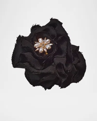 Lelet Ny Annie Embellished Rosette Claw Clip In Multi
