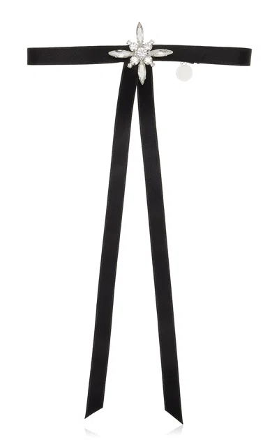 LELET NY AVRIL CRYSTAL SKINNY HAIR BOW