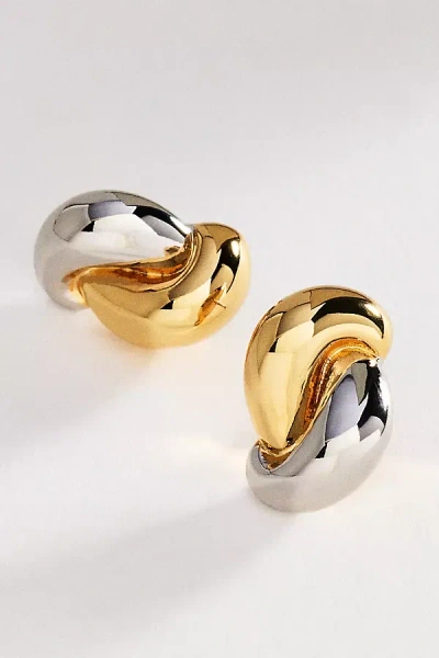 Lelet Ny Cami Mixed Metal Earrings In Gold