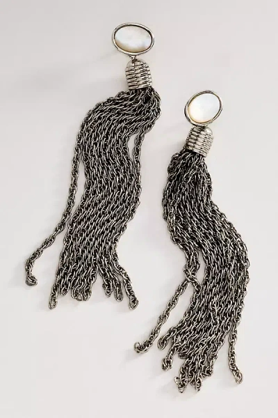 Lelet Ny Charlotte Tassel Earrings In Gray