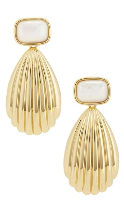 Lelet Ny Chiara Shell Oversized Earrings