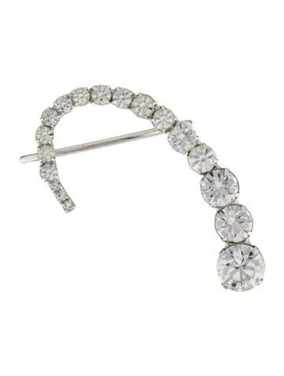 Pre-owned Lelet Ny Crystal Leia Ear Cuff In Multicolor