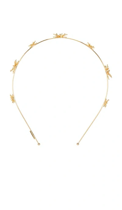 Lelet Ny Daisy Headband In Gold