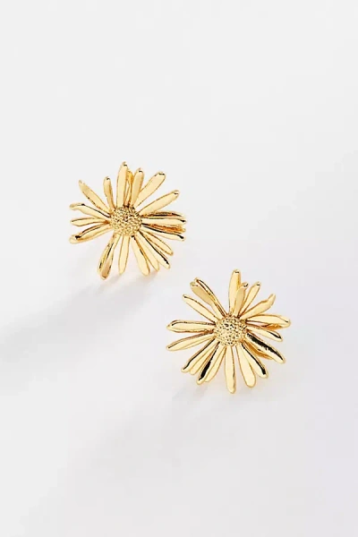 Lelet Ny Daisy Post Earrings In Gold
