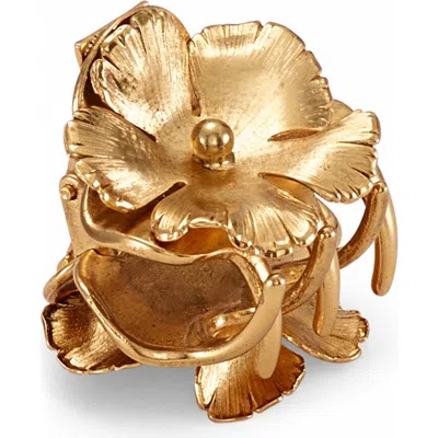 Lelet Ny Eden Floral Claw Clip In Gold