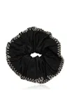 Lelet Ny Erin Whipstitch Scrunchie In Black