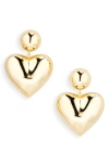 Lelet Ny Gigi Heart Drop Earrings In Black