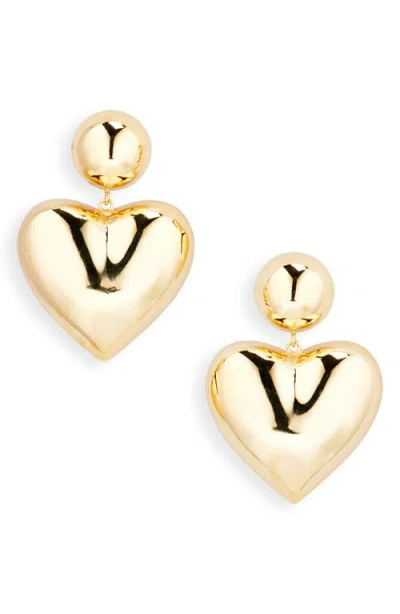Lelet Ny Gigi Heart Drop Earrings In Black