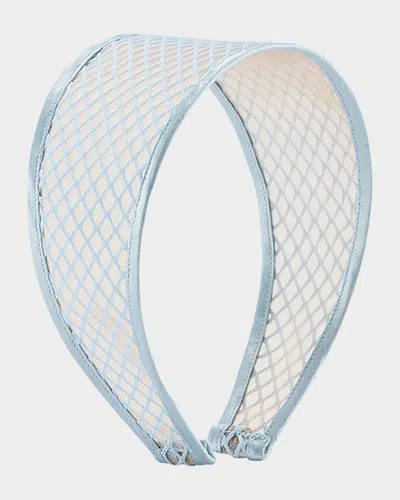 LELET NY GISELLE FISHNET WIDE HEADBAND