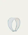 Lelet Ny Giselle Fishnet Wide Headband In Sky Blue