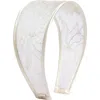 Lelet Ny Giselle Lace Wide Headband In Neutral