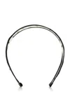 Lelet Ny Giselle Polka-dot Mesh Wide Headband In Multi