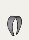 Lelet Ny Giselle Wide Mesh Headband In Black