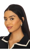 Lelet Ny Giselle Wide Sheer Headband In 黑色