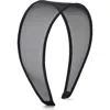 Lelet Ny Giselle Wide Mesh Headband In Black