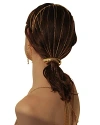 Lelet Ny Glossy Arch Pony Tail Holder In Gold