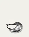 Lelet Ny Glossy Dome Pony Cuff In Black
